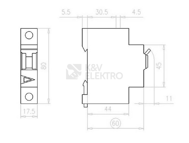 Obrázek produktu Jistič EATON PL7-10/1/C-DC 10A PL7-C10/1-DC 264887 1