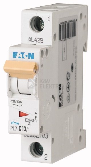 Obrázek produktu Jistič EATON PL7-D13/1 13A 262715 0