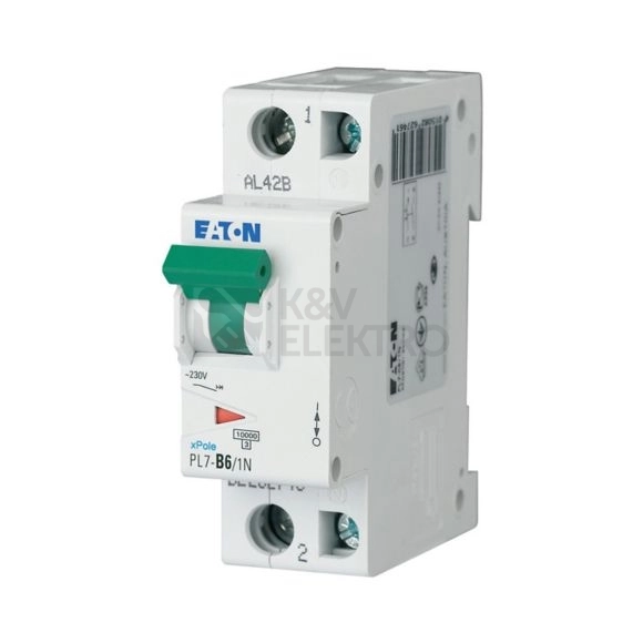 Obrázek produktu Jistič EATON PL7-B6/1N 6A 262727 0