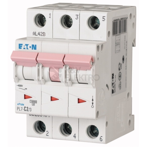Jistič EATON PL7-2/3/C 2A PL7-C2/3 263404