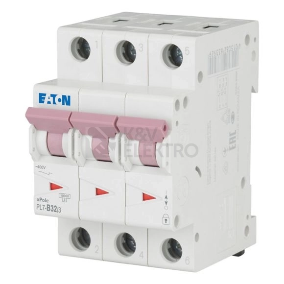 Obrázek produktu Jistič EATON PL7-B32/3 32A 263392 0