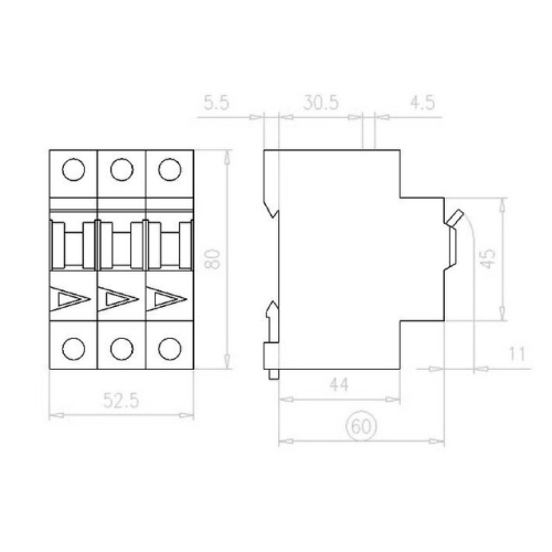Jistič EATON PL7-B13/3 13A 263388 (obrázek 2)