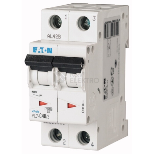 Jistič EATON PL7-C40/2 40A 263363