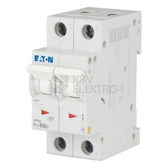 Obrázek produktu Jistič EATON PL7-B50/2 50A 263350 0