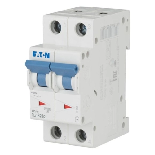 Jistič EATON PL7-20/2/B 20A PL7-B20/2 262766