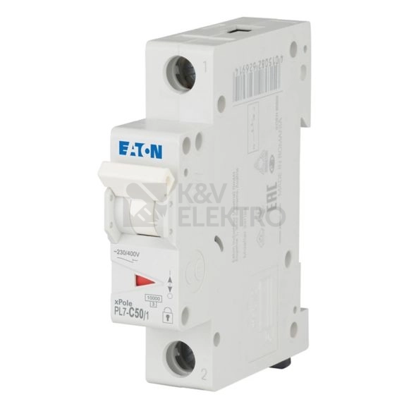 Obrázek produktu Jistič EATON PL7-C50/1 50A 262709 0