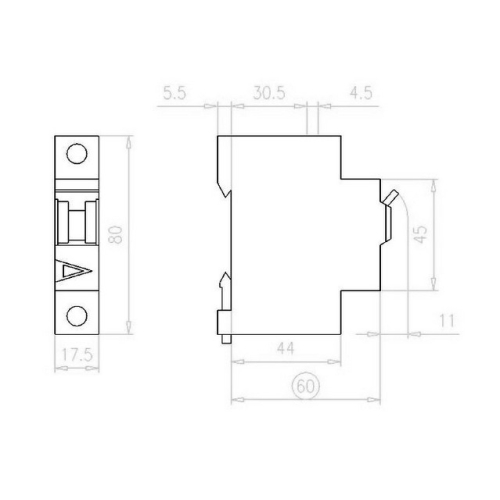 Jistič EATON PL7-C63/1 63A 262710 (obrázek 2)