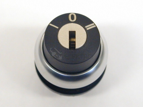 Obrázek produktu Ovládací hlavice otočná s klíčem 3-polohy volitelná aretace EATON M22-WRS3-MS1-A4 217442 0