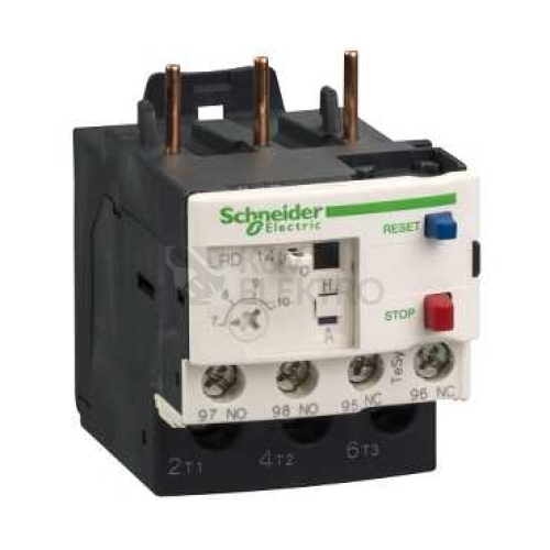 Schneider Electric TeSys jistící nadproudové relé tř.10A D12-D38 9-13A LRD16