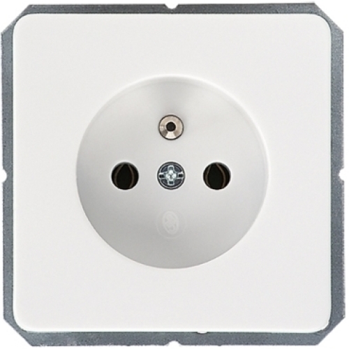 Schneider Electric ELSO zásuvka čistě bílá 215504