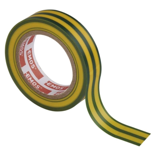 Izolační páska EMOS F61515 15mm x 10m zelenožlutá (obrázek 10)