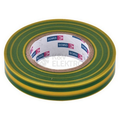 Obrázek produktu Izolační páska EMOS F61515 15mm x 10m zelenožlutá 1