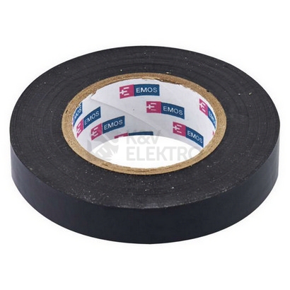 Obrázek produktu  Izolační páska EMOS F61512 0,13mm 15mm x 10m černá 1