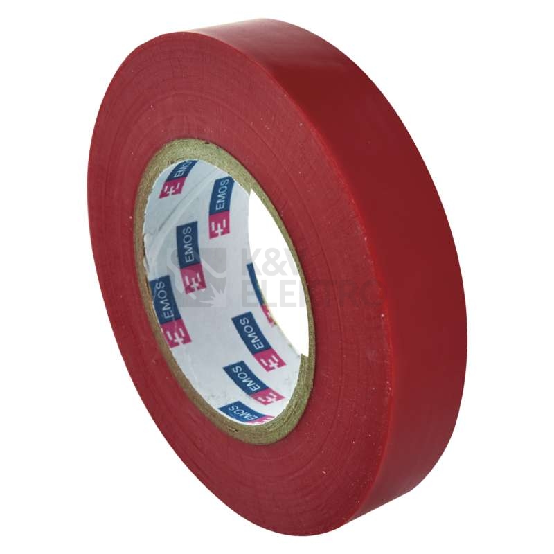 Obrázek produktu  Izolační páska EMOS F61513 0,13mm 15mm x 10m červená 0