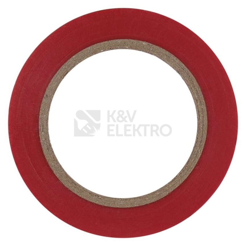 Obrázek produktu Izolační páska EMOS F61513 0,13mm 15mm x 10m červená 8