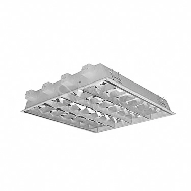 Obrázek produktu Podhledové zářivkové svítidlo MODUS I418ALU600EP M600 4x18W IP20 0