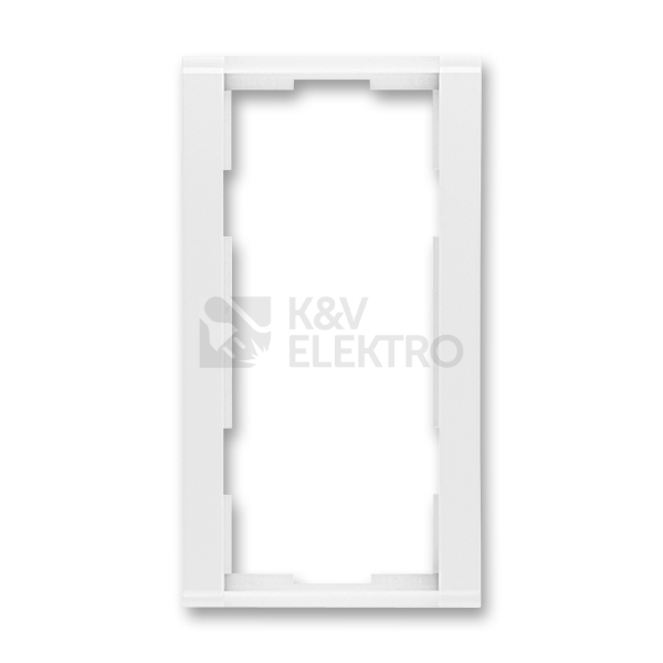 Obrázek produktu ABB Time dvojrámeček bílá/bílá 3901F-A00121 03 svislý 0