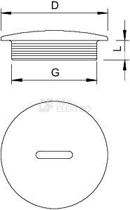 Obrázek produktu Zátka šroubovací OBO 108 PG 7 2033070 2
