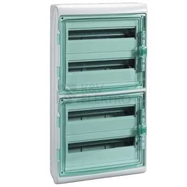Obrázek produktu Rozvodnice na omítku Schneider Electric Kaedra 72M IP65 průhledné dveře 13437 0