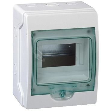 Obrázek produktu Rozvodnice na omítku Schneider Electric Kaedra 6M IP65 průhledné dveře 13442 0