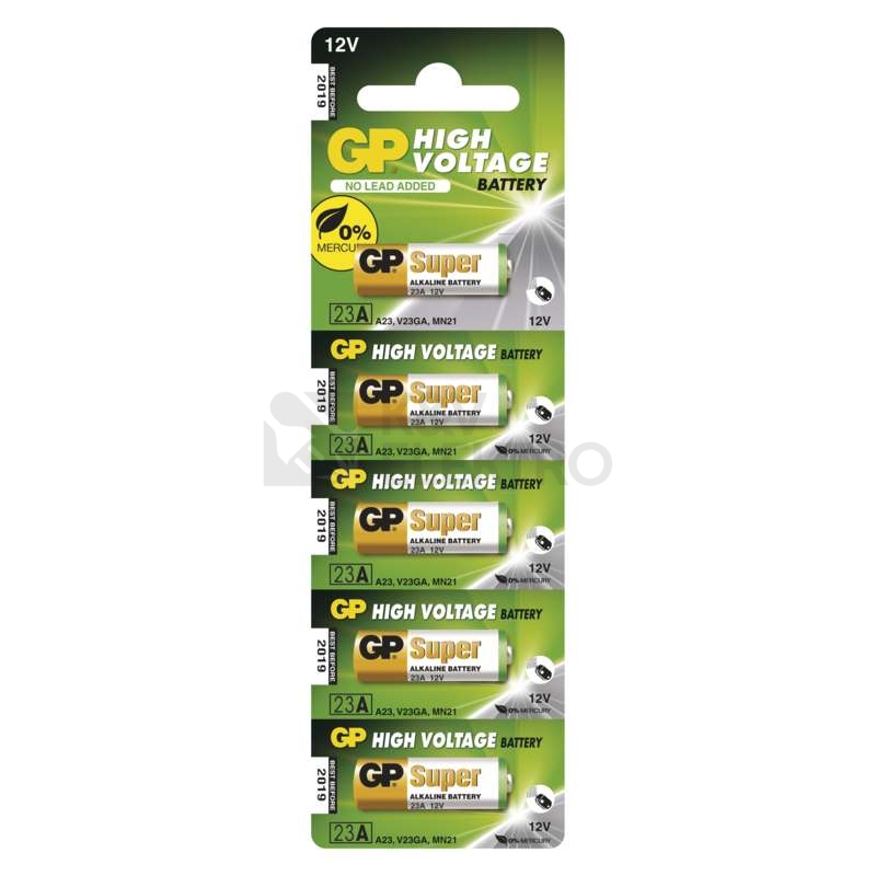 Obrázek produktu Baterie 12V GP 23AF L1028 speciální alkalická 1ks 1021002311 blistr 2
