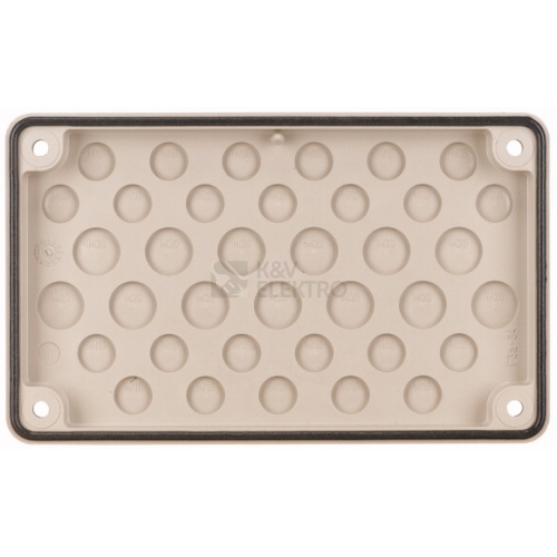 Kabelová příruba EATON F3A-34 2x průchodka 24xM16 a 13xM20 078928