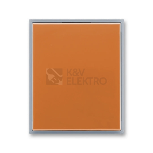 ABB Element kryt stmívače s krátkocestným ovládačem karamelová/ledová šedá 3299E-A00100 07