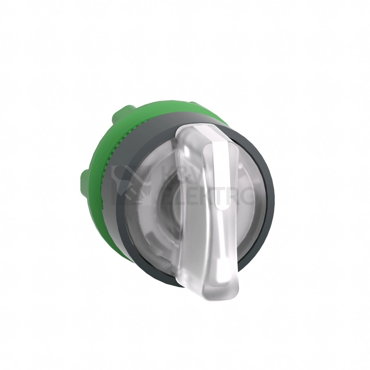 Obrázek produktu Schneider Electric Harmony otočný přepínač prosvětlen. 3-polohy ZB5AK1313 0
