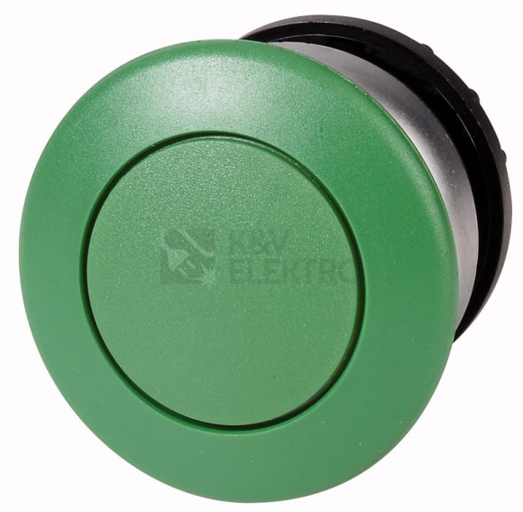Obrázek produktu Tlačítko hřibové zelené bez aretace EATON M22-DP-G /216716/ 0