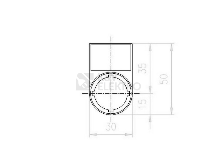 Obrázek produktu Nosič štítku EATON M22S-ST-X /216392/ 1