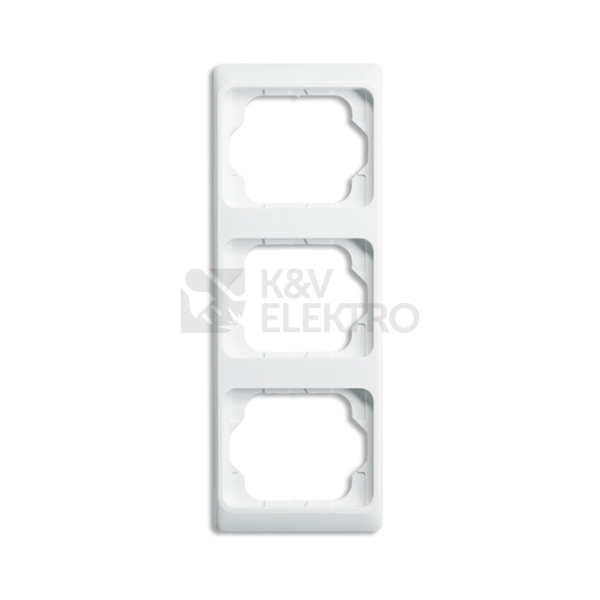 Obrázek produktu ABB Alpha exclusive trojrámeček svislý alabastrová 1754-0-3088 (2CKA001754A3088) 0