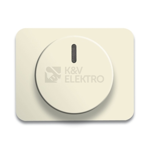 ABB Alpha exclusive kryt stmívače s otočným ovladačem slonová kost 6599-0-2803 (2CKA006599A2803)