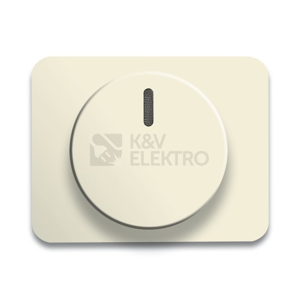 Obrázek produktu ABB Alpha exclusive kryt stmívače s otočným ovladačem slonová kost 6599-0-2803 (2CKA006599A2803) 0