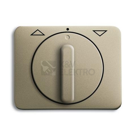 Obrázek produktu ABB Alpha exclusive kryt vypínače žaluziového s otočným ovladačem palladium 1710-0-3302 (2CKA001710A3302) 0