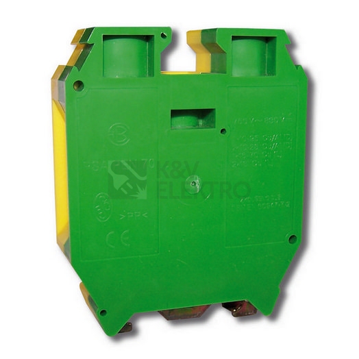 Obrázek produktu Svorka Elektro Bečov RSA 70 PE žlutozelená A591231 0