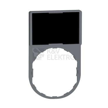 Obrázek produktu Schneider Electric Harmony držák štítků 30x50mm černá štítek ZBY6101 0
