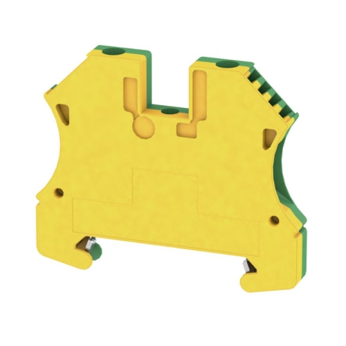 Svorka řadová zemnící Weidmüller WPE 4 žlutozelená 1010100000