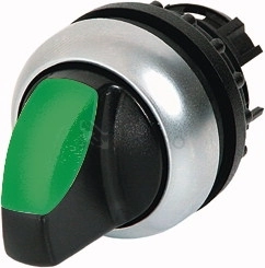 Obrázek produktu Ovládací hlavice otočná prosvětlená 2-polohy s aretací zelená EATON M22-WRLK-G 216827 0