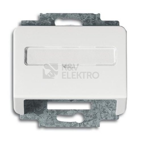 ABB Alpha exclusive kryt komunikační zásuvky alabastrová 1724-0-2067 (2CKA001724A2067)