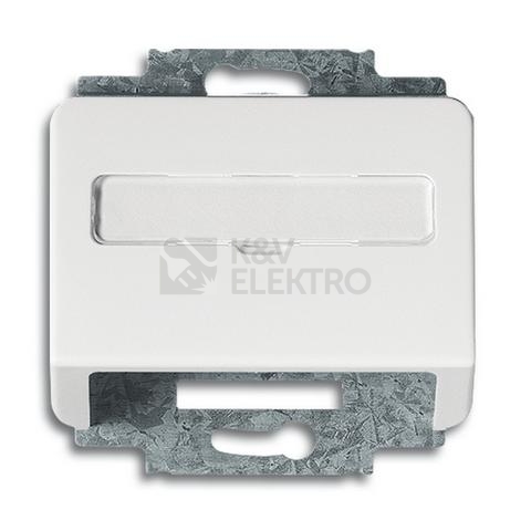 Obrázek produktu ABB Alpha exclusive kryt komunikační zásuvky alabastrová 1724-0-2067 (2CKA001724A2067) 0
