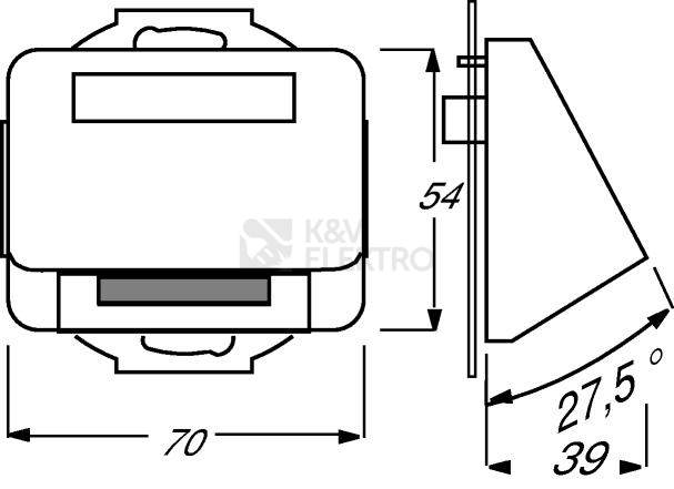 Obrázek produktu ABB Alpha exclusive kryt komunikační zásuvky alabastrová 1724-0-2067 (2CKA001724A2067) 1