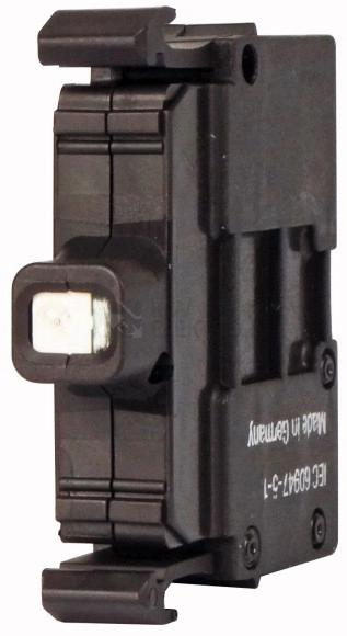 Obrázek produktu Ledka zelená čelní upevnění šroubové svorky 12-30VAC/DC 8-15mA EATON M22-LED-G /216559/ 0