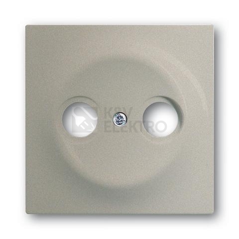 Obrázek produktu ABB Impuls kryt zásuvky televizní šampaňská metalíza 1753-0-5440 (1743-79) 2CKA001753A5440 0