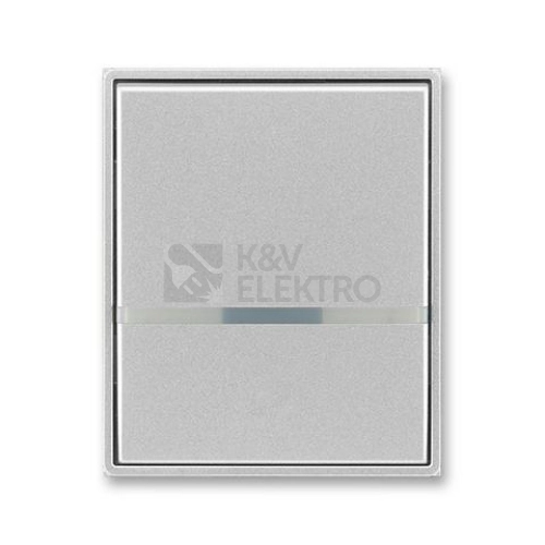 ABB Time, Time Arbo kryt vypínače titanová 3558E-A00653 08 s průzorem