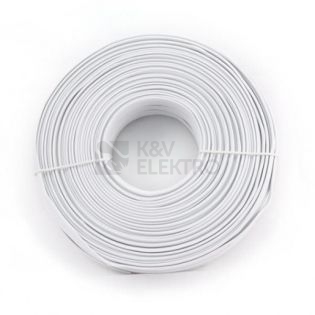 Obrázek produktu Telefonní kabel čtyřžílový bílý (100m) 1