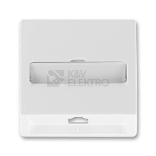 ABB Classic kryt zásuvky telefonní jasně bílá 5013C-A00213 B1