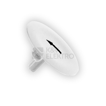 Obrázek produktu Schneider Electric Harmony hmatník bílý symbol šipka ZBA334 0