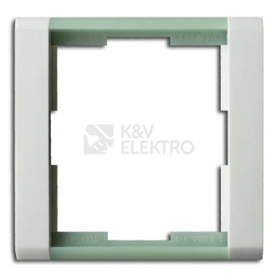 Obrázek produktu ABB Time rámeček bílá/ledová zelená 3901F-A00110 02 0