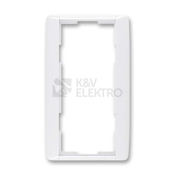 Obrázek produktu ABB Element dvojrámeček bílá/bílá 3901E-A00121 03 svislý 0