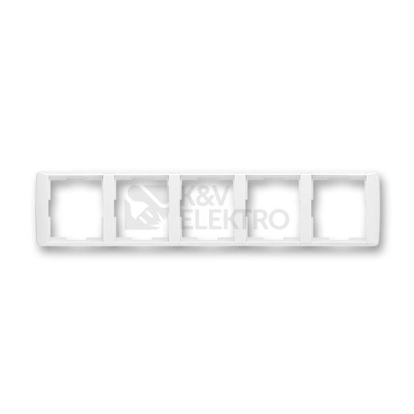 Obrázek produktu ABB Element pětirámeček bílá/bílá 3901E-A00150 03 vodorovný 0